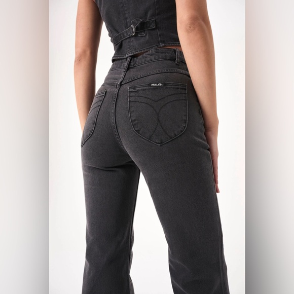 Rolla’s Eastcoast Flare Brad Black Size 29 (US 8) - Picture 7 of 10